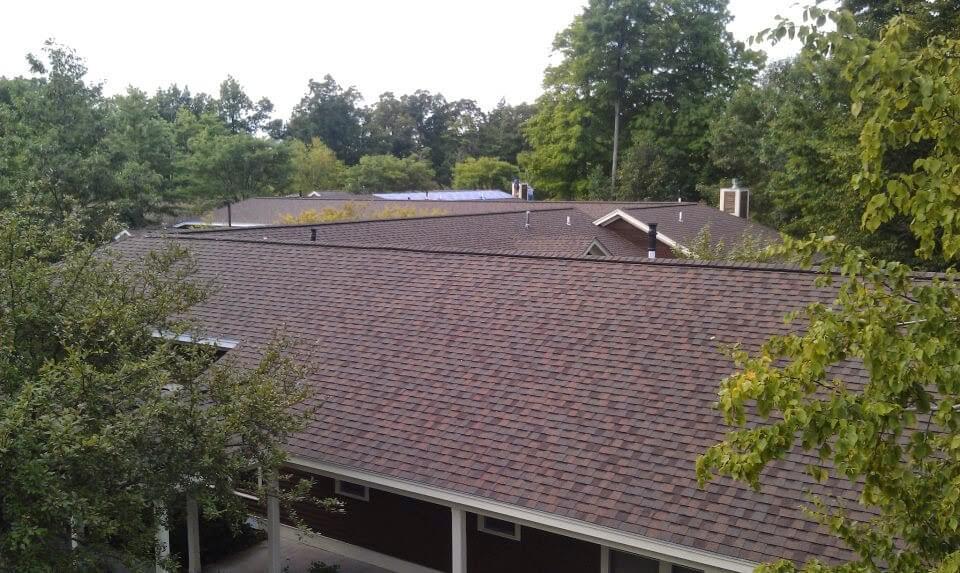 Newly installed custom roofing for Wake Robin in Shelburne, VT - View 2