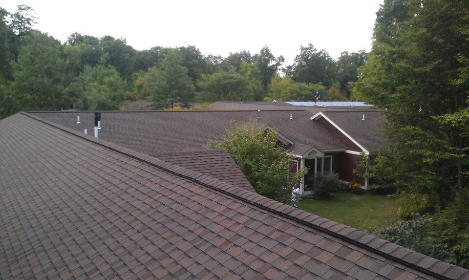 Newly installed custom roofing for Wake Robin in Shelburne, VT - View 4